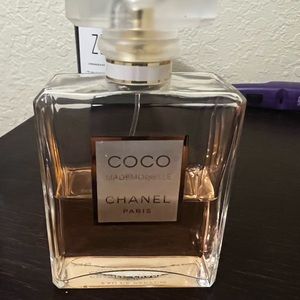 CHANEL
COCO MADEMOISELLE Eau de Parfum 3.4 oz/100ml - half of the bottle